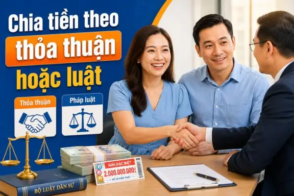 Vợ trúng số chồng có được chia tiền không? Giải đáp pháp lý