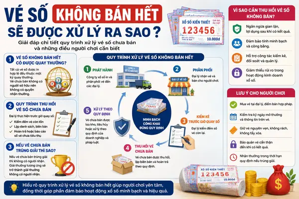 Vé Số Không Bán Hết Có Được Tham Gia Quay Thưởng Không?